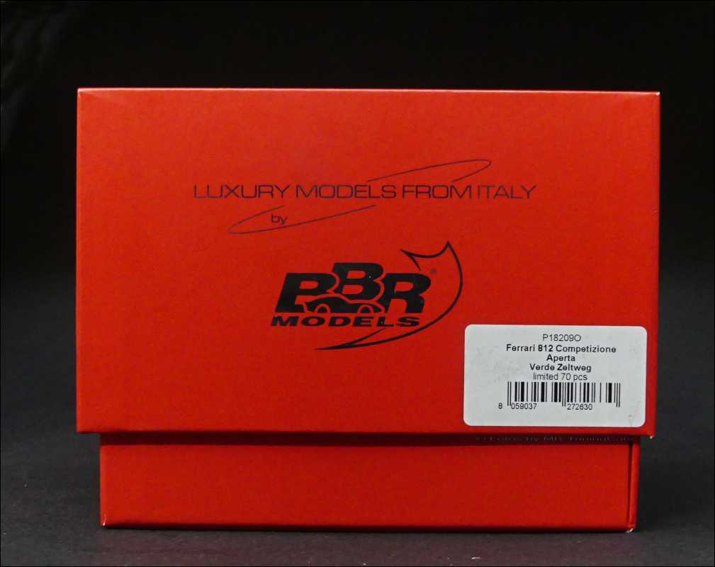 1:18 BBR Ferrari 812 Competizione A Aperta Verde Zeltweg – Limited 70 pcs